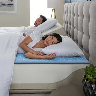 Cool bed mattress clearance pad