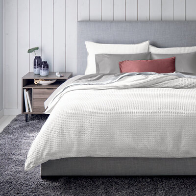 honeycomb duvet cover set