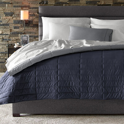 Soft Modern upholstered bed - Sleep Number