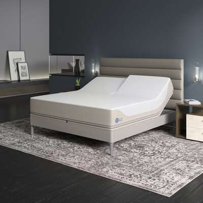 Sleep number on sale twin bed